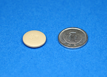 TBT1315は1円玉より小さい